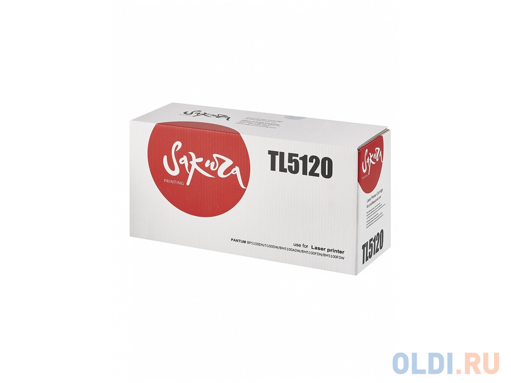 Картридж Sakura TL5120/TL5120P для Pantum BP5100DN/BP5100DW/BM5100ADN/BM5100ADW/BM5100FDN/BM5100FDW, черный, 3000 к.
Картридж Sakura TL5120/TL5120P для Pantum BP5100DN/BP5100DW/BM5100ADN/BM5100ADW/BM5100FDN/BM5100FDW, черный, 3000 к.