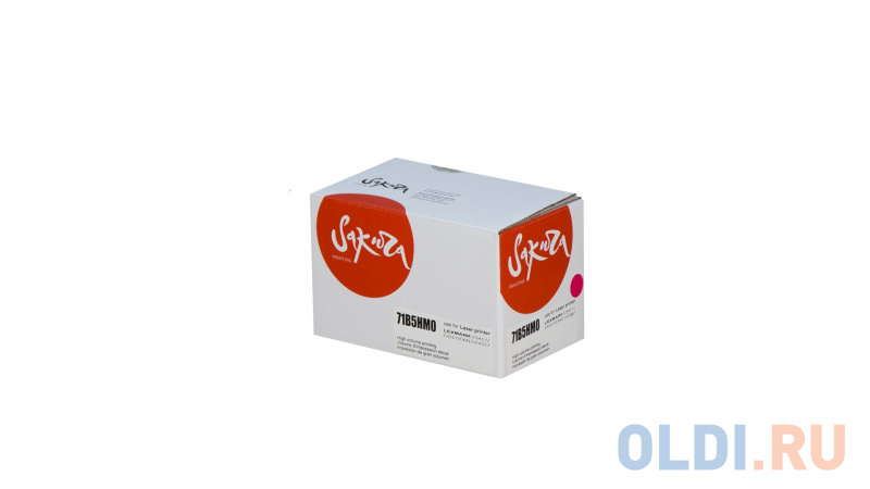 Картридж Sakura 71B5HM0 для Lexmark CS417dn/CS517de/CX417de/CX517de, пурпурный, 3500 к.
Картридж Sakura 71B5HM0 для Lexmark CS417dn/CS517de/CX417de/CX517de, пурпурный, 3500 к.