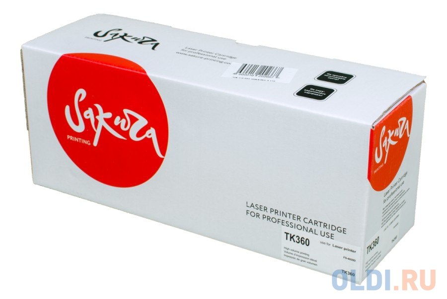 

Картридж Sakura TK360 (1T02J20EU0) для Kyocera Mita FS-4020DN, черный, 20000 к.
