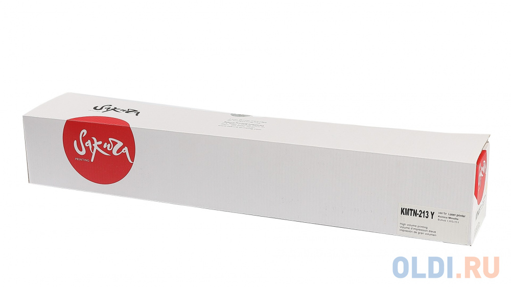 Картридж Sakura KMTN-213Y (A0D7252) для Konica Minolta bizhubС253/C203, желтый, 19000 к.
Картридж Sakura KMTN-213Y (A0D7252) для Konica Minolta bizhubС253/C203, желтый, 19000 к.