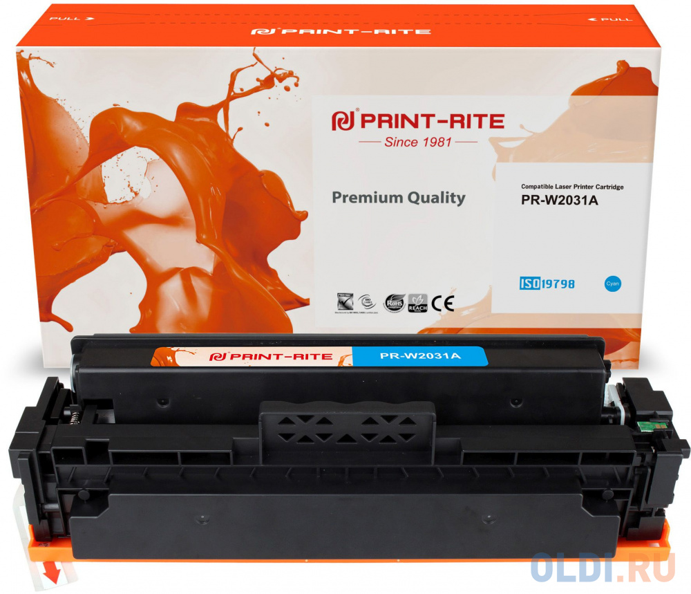 Картридж лазерный Print-Rite TFHBKPCPU1J PR-W2031A W2031A голубой (2100стр.) для HP Color LaserJet M454nw/dn/dw/ Pro, MFP M479dw/fdn/fdw
Картридж лазерный Print-Rite TFHBKPCPU1J PR-W2031A W2031A голубой (2100стр.) для HP Color LaserJet M454nw/dn/dw/ Pro, MFP M479dw/fdn/fdw