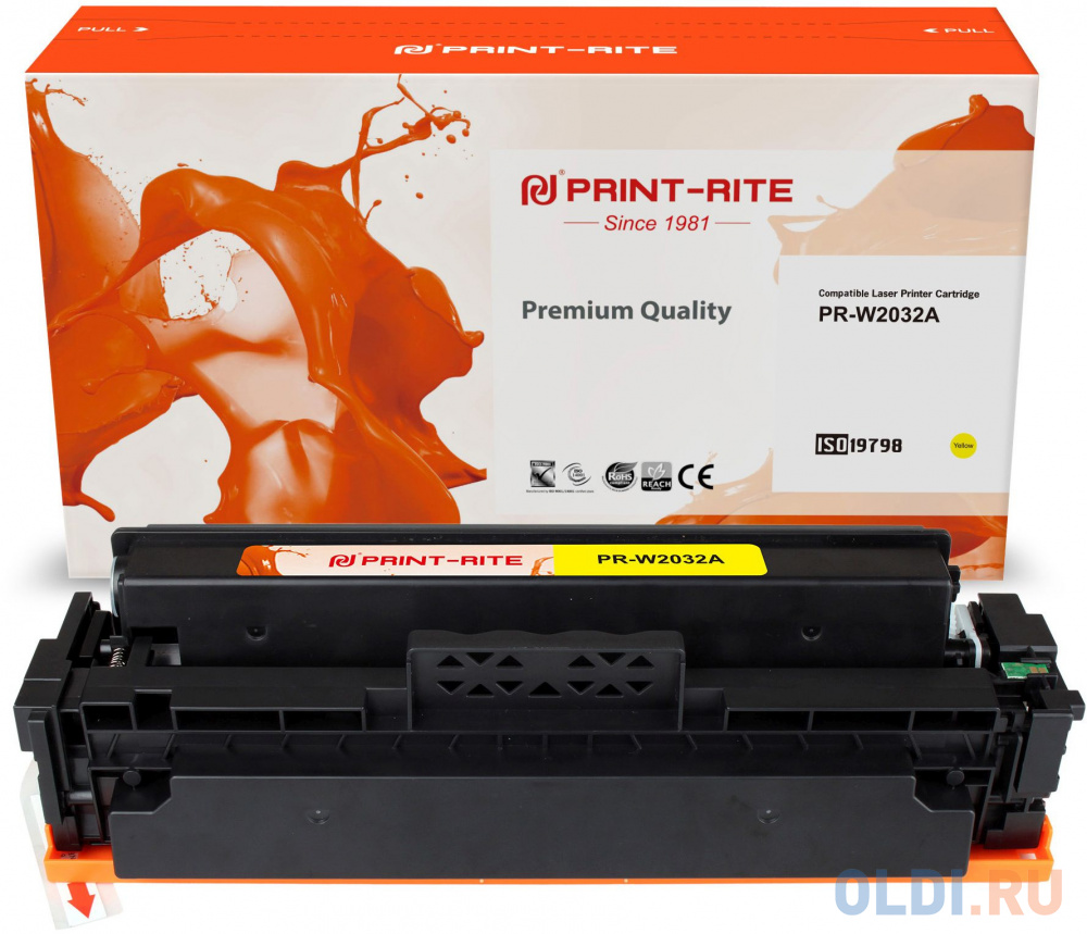 Картридж лазерный Print-Rite TFHBKQYPU1J PR-W2032A W2032A желтый (2100стр.) для HP Color LaserJet M454nw/dn/dw/ Pro, MFP M479dw/fdn/fdw
Картридж лазерный Print-Rite TFHBKQYPU1J PR-W2032A W2032A желтый (2100стр.) для HP Color LaserJet M454nw/dn/dw/ Pro, MFP M479dw/fdn/fdw