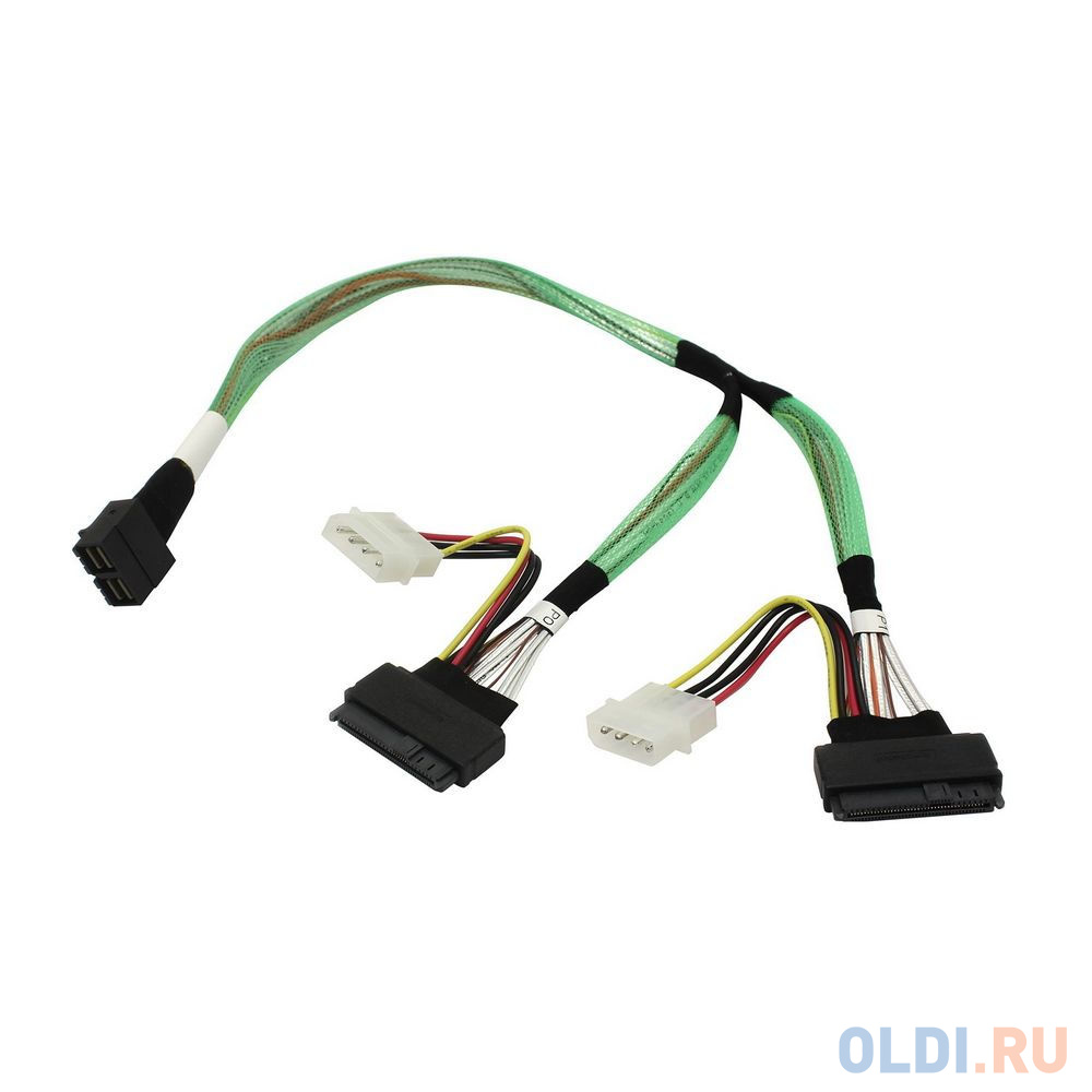 Кабель Amphenol Cable 05-50065-00 U.2 Enabler, HD (SFF8643) -to- (2x SFF8639), 50cm, Used to attach directly to the 8639 interface of the NVMe driv
Кабель Amphenol Cable 05-50065-00 U.2 Enabler, HD (SFF8643) -to- (2x SFF8639), 50cm, Used to attach directly to the 8639 interface of the NVMe driv