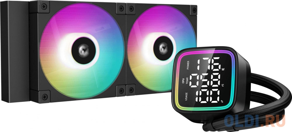 Система водяного охлаждения Deepcool LD240 ARGB Soc-AM5/AM4/1151/1200/1700 белый 4-pin 38.71dB Al LCD 1476gr Ret (R-LD240-WHDMMN-G-1)
Система водяного охлаждения Deepcool LD240 ARGB Soc-AM5/AM4/1151/1200/1700 белый 4-pin 38.71dB Al LCD 1476gr Ret (R-LD240-WHDMMN-G-1)