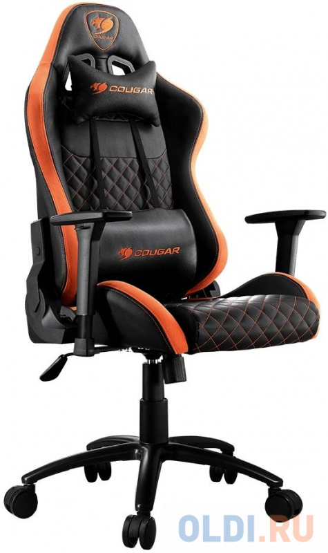 Кресло геймерское Cougar Rampart black/orange (эко-кожа, регулируемый угол наклона, механизм качания
Кресло геймерское Cougar Rampart black/orange (эко-кожа, регулируемый угол наклона, механизм качания