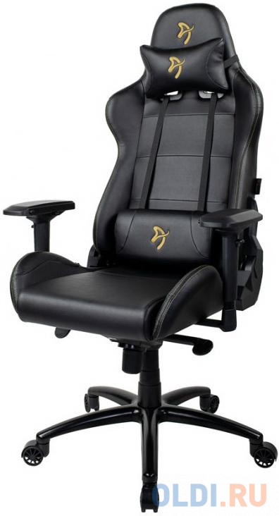 Компьютерное кресло (для геймеров) Arozzi Verona Signature Black PU - Gold Logo VERONA-SIG-PU-GD
Компьютерное кресло (для геймеров) Arozzi Verona Signature Black PU - Gold Logo VERONA-SIG-PU-GD