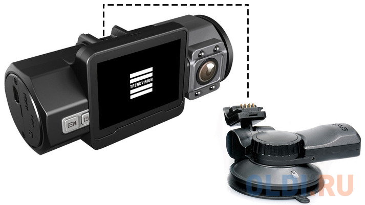 Видеорегистратор TrendVision Twins черный 1.8Mpix 1080x1920 1080p 1080гр. GPS NTK96660
Видеорегистратор TrendVision Twins черный 1.8Mpix 1080x1920 1080p 1080гр. GPS NTK96660