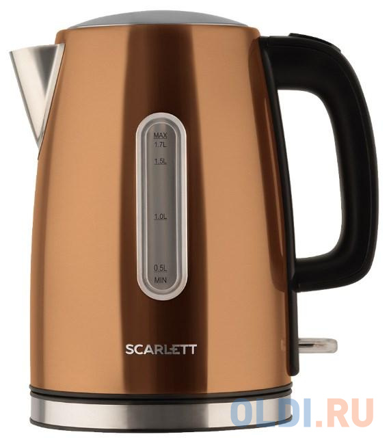 Чайник электрический Scarlett SC-EK21S98 1.7л. 2200Вт бронзовый (корпус: нержавеющая сталь)
Чайник электрический Scarlett SC-EK21S98 1.7л. 2200Вт бронзовый (корпус: нержавеющая сталь)