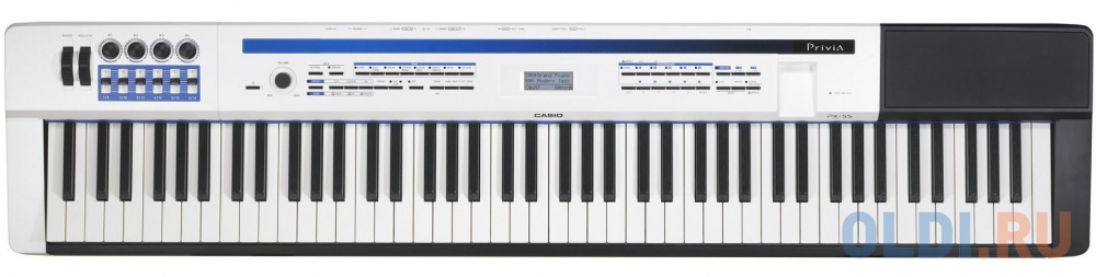 

Цифровое фортепиано Casio Privia PX-5SWE 88 клавиш USB черно-белый