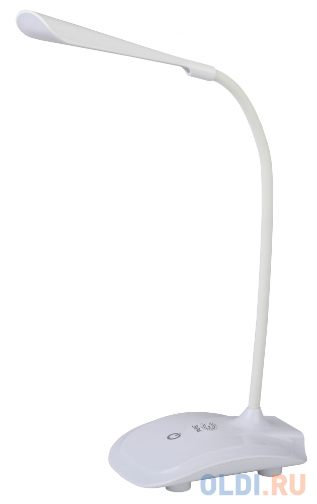 

ЭРА Б0019767 Настольный светодиодный светильник NLED-428-3W-W белый {аккумулятор, три уровня яркости, цвет. температура 4000К