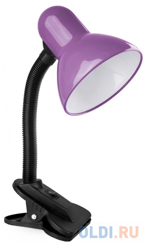 Camelion KD-320 C12 фиолетовый (Светильник настольный с прищепкой 230В, 60Вт, E27, ЛОН)
Camelion KD-320 C12 фиолетовый (Светильник настольный с прищепкой 230В, 60Вт, E27, ЛОН)