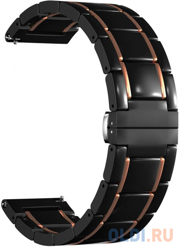 Универсальный керамический ремешок для часов 20 mm LYAMBDA LIBERTAS DSG-09-20-BG Black/Rose Gold
Универсальный керамический ремешок для часов 20 mm LYAMBDA LIBERTAS DSG-09-20-BG Black/Rose Gold