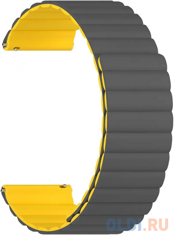 Универсальный силиконовый ремешок для часов 22 mm LYAMBDA ACRUX DSJ-32-22-GY Grey/Yellow
Универсальный силиконовый ремешок для часов 22 mm LYAMBDA ACRUX DSJ-32-22-GY Grey/Yellow