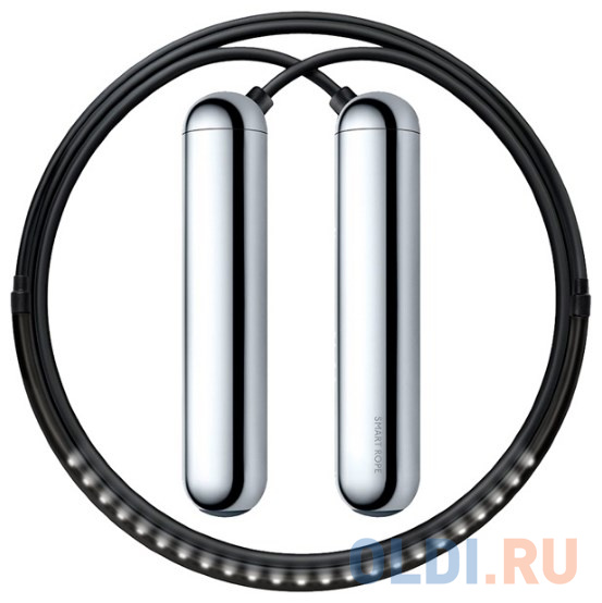 Умная скакалка Smart Rope, подключается к смартфону при помощи Bluetooth. Размер S, 243 см. (на рост 152 - 163 см). Цвет хром.
Умная скакалка Smart Rope, подключается к смартфону при помощи Bluetooth. Размер S, 243 см. (на рост 152 - 163 см). Цвет хром.