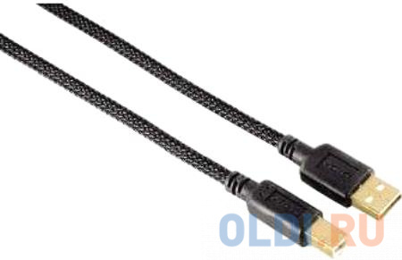 Кабель USB 2.0 AM-BM 1.5м Hama H-20180 позолоченные контакты двойное экранирование черный
Кабель USB 2.0 AM-BM 1.5м Hama H-20180 позолоченные контакты двойное экранирование черный