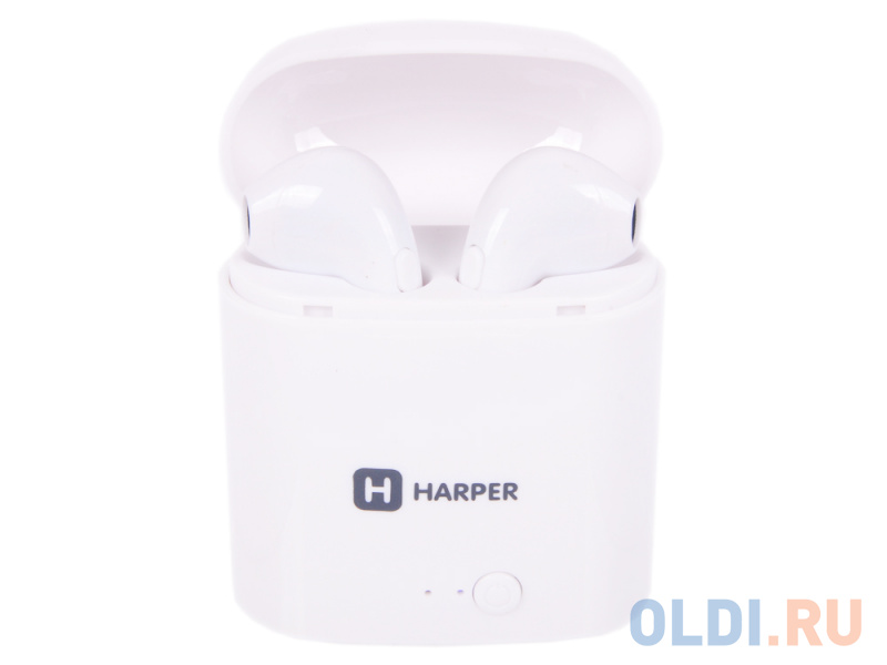Наушники HARPER HB-508 / Беспроводные / Внутриканальные с микрофоном / Белые / 20 Гц - 20 кГц / до 3 ч / Bluetooth, Micro-USB
Наушники HARPER HB-508 / Беспроводные / Внутриканальные с микрофоном / Белые / 20 Гц - 20 кГц / до 3 ч / Bluetooth, Micro-USB