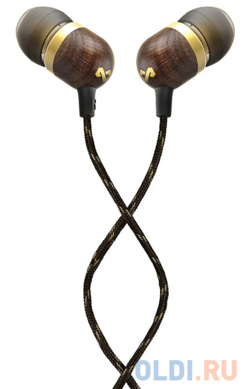 Наушники Marley Наушники проводные внутриканальные Smile Jamaica Brass, Черный/золотистый
Наушники Marley Наушники проводные внутриканальные Smile Jamaica Brass, Черный/золотистый