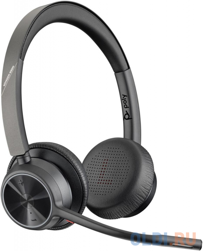 Гарнитура беспроводная/ VOYAGER 4320 UC,V4320-M (COMPUTER & MOBILE) MICROSOFT TEAMS CERTIFIED, USB-C, STEREO BLUETOOTH HEADSET, WITHOUT CHARGE STA
Гарнитура беспроводная/ VOYAGER 4320 UC,V4320-M (COMPUTER & MOBILE) MICROSOFT TEAMS CERTIFIED, USB-C, STEREO BLUETOOTH HEADSET, WITHOUT CHARGE STA