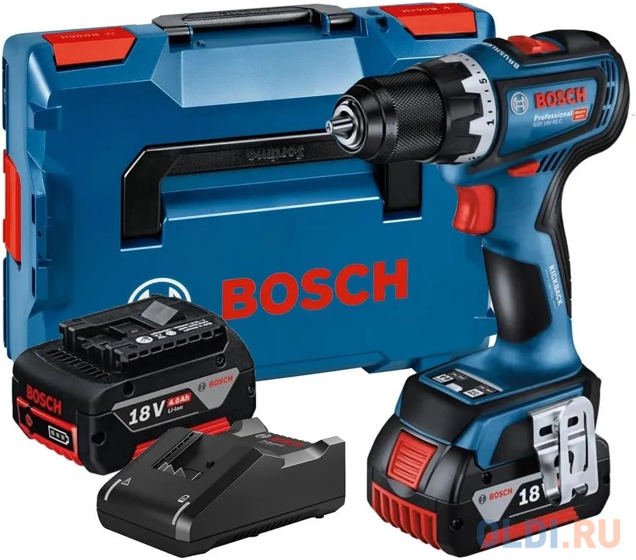 Дрель-шуруповерт Bosch GSR 18V-90 C 18Вт аккум. патрон:быстрозажимной (кейс в комплекте) (06019K6006)
Дрель-шуруповерт Bosch GSR 18V-90 C 18Вт аккум. патрон:быстрозажимной (кейс в комплекте) (06019K6006)