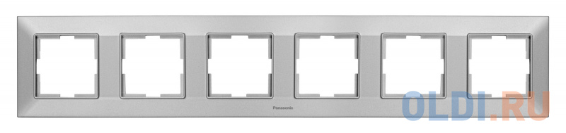 Рамка Panasonic Arkedia Slim WNTF08062SL-RU 6x горизонтальный монтаж пластик серебро (упак.:1шт)
Рамка Panasonic Arkedia Slim WNTF08062SL-RU 6x горизонтальный монтаж пластик серебро (упак.:1шт)