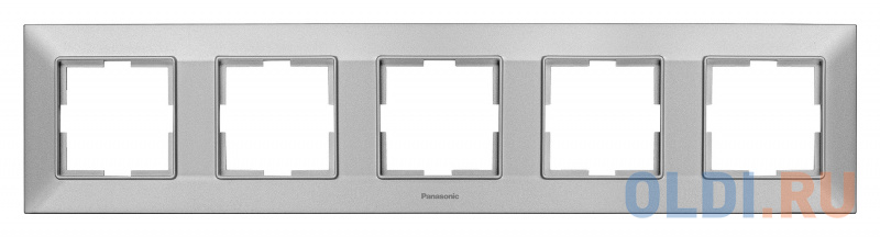 Рамка Panasonic Arkedia Slim WNTF08052SL-RU 5x горизонтальный монтаж пластик серебро (упак.:1шт)
Рамка Panasonic Arkedia Slim WNTF08052SL-RU 5x горизонтальный монтаж пластик серебро (упак.:1шт)