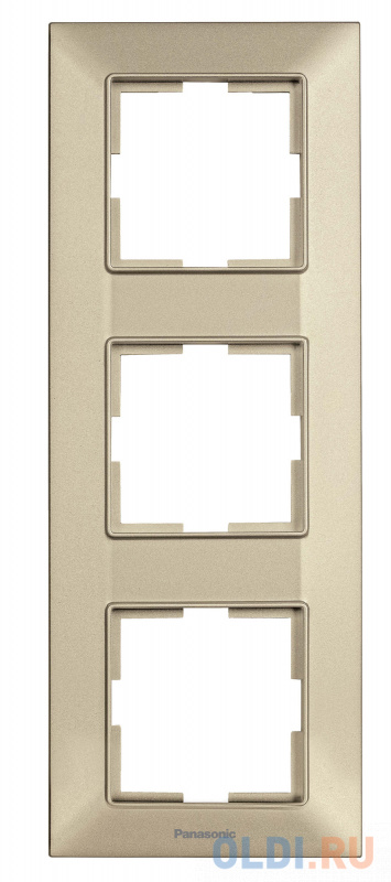 Рамка Panasonic Arkedia Slim WNTF08132BR-RU 3x вертикальный монтаж пластик бронза (упак.:1шт)
Рамка Panasonic Arkedia Slim WNTF08132BR-RU 3x вертикальный монтаж пластик бронза (упак.:1шт)