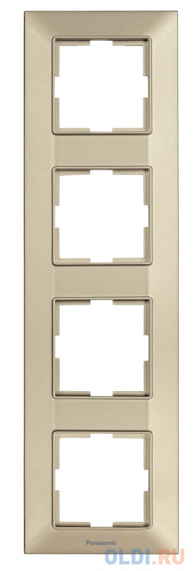 Рамка Panasonic Arkedia Slim WNTF08142BR-RU 4x вертикальный монтаж пластик бронза (упак.:1шт)
Рамка Panasonic Arkedia Slim WNTF08142BR-RU 4x вертикальный монтаж пластик бронза (упак.:1шт)
