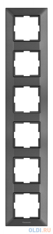Рамка Panasonic Arkedia Slim WNTF08162DG-RU 6x вертикальный монтаж пластик дымчатый (упак.:1шт)
Рамка Panasonic Arkedia Slim WNTF08162DG-RU 6x вертикальный монтаж пластик дымчатый (упак.:1шт)