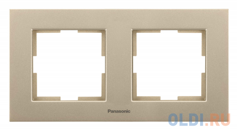 Рамка Panasonic Karre Plus WKTF08023AR-RU 2x горизонтальный монтаж металл бронза (упак.:1шт)
Рамка Panasonic Karre Plus WKTF08023AR-RU 2x горизонтальный монтаж металл бронза (упак.:1шт)