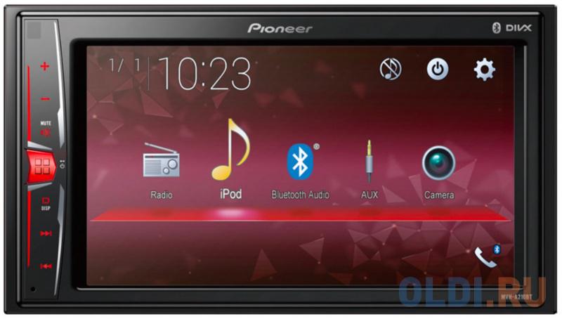 Автомагнитола Pioneer MVH-A210BT 2DIN 4x50Вт
Автомагнитола Pioneer MVH-A210BT 2DIN 4x50Вт