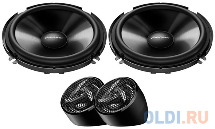 Колонки автомобильные Pioneer TS-650C (без решетки) 380Вт 88дБ 4Ом 16.5см (6 1/2дюйм) (ком.:4кол.) компонентные двухполосные
Колонки автомобильные Pioneer TS-650C (без решетки) 380Вт 88дБ 4Ом 16.5см (6 1/2дюйм) (ком.:4кол.) компонентные двухполосные
