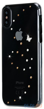 Чехол Bling My Thing для iPhone XS Max, с кристаллами Swarovski. Материал пластик. Коллекция Papillon. Дизайн Angel Tears. Цвет прозрачный
Чехол Bling My Thing для iPhone XS Max, с кристаллами Swarovski. Материал пластик. Коллекция Papillon. Дизайн Angel Tears. Цвет прозрачный