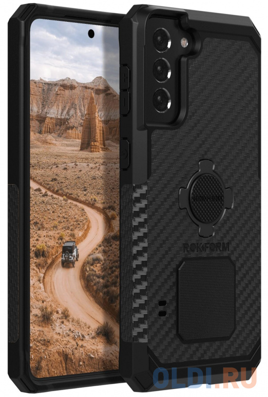 Чехол-накладка Rokform Rugged Case для Samsung Galaxy S21+ 5G. Поддерживает систему Roklock. Цвет: черный.
Чехол-накладка Rokform Rugged Case для Samsung Galaxy S21+ 5G. Поддерживает систему Roklock. Цвет: черный.