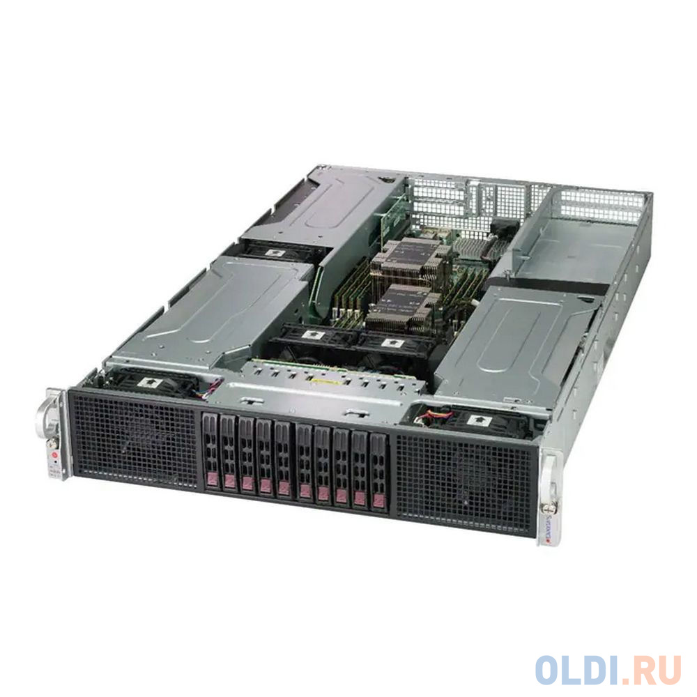 Barebone 2U 2x3647 10x2.5 HS SATA3 (2xNVMe), 16xDDR4, 6x16 PCI-E DW, 1x8 (LP), SIOM, GPU, 2x2000W
Barebone 2U 2x3647 10x2.5 HS SATA3 (2xNVMe), 16xDDR4, 6x16 PCI-E DW, 1x8 (LP), SIOM, GPU, 2x2000W