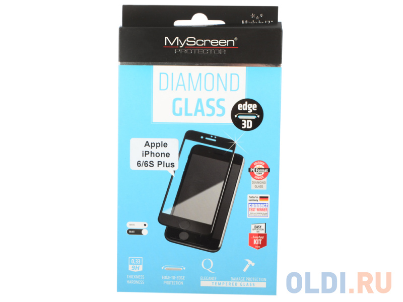 Защитное стекло прозрачная Lamel MyScreen 3D DIAMOND Glass EA Kit White для iPhone 6 Plus iPhone 6S Plus 0.33 мм
Защитное стекло прозрачная Lamel MyScreen 3D DIAMOND Glass EA Kit White для iPhone 6 Plus iPhone 6S Plus 0.33 мм