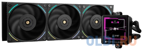 Система жидкостного охлаждения Thermalright Frozen Vision 360 Black, радиатор 360 мм, 2150 об/мин, 27 дБА, PWM, черная
Система жидкостного охлаждения Thermalright Frozen Vision 360 Black, радиатор 360 мм, 2150 об/мин, 27 дБА, PWM, черная