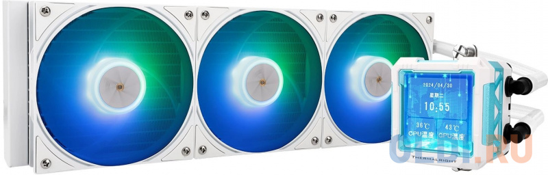 Система водяного охлаждения Thermalright Frozen Warframe PRO 360 ARGB Soc-AM5/AM4/1200/1700/1851 белый 4-pin 29.8dB Al LCD Ret (F-WFRAME-PRO-360-WH-AR
Система водяного охлаждения Thermalright Frozen Warframe PRO 360 ARGB Soc-AM5/AM4/1200/1700/1851 белый 4-pin 29.8dB Al LCD Ret (F-WFRAME-PRO-360-WH-AR