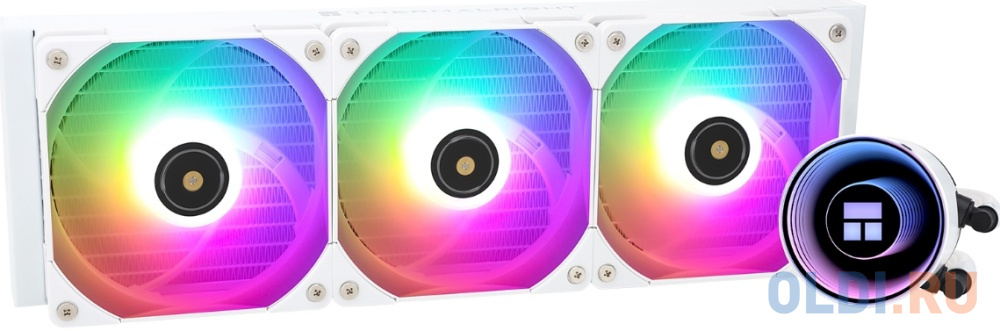Система жидкостного охлаждения Thermalright Frozen Notte 360 White ARGB V2, радиатор 360 мм, 2000 об/мин, 28 дБА, PWM, белый, ARGB подсветка
Система жидкостного охлаждения Thermalright Frozen Notte 360 White ARGB V2, радиатор 360 мм, 2000 об/мин, 28 дБА, PWM, белый, ARGB подсветка