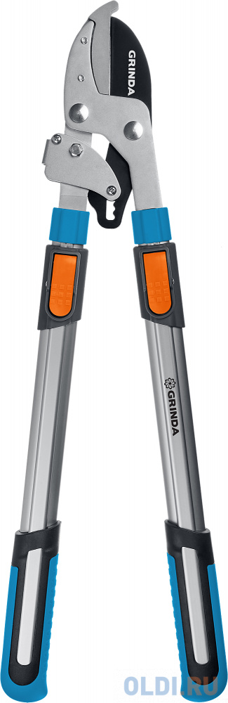 GRINDA TX-980A, 645 - 885 мм, кованные лезвия, храповый механизм, телескопический, контактный сучкорез, PROLine (424513)
GRINDA TX-980A, 645 - 885 мм, кованные лезвия, храповый механизм, телескопический, контактный сучкорез, PROLine (424513)