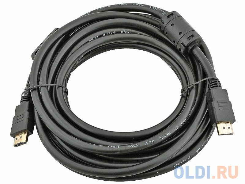 Кабель HDMI 5.0м VCOM Telecom v1.4 W/Ethernet/3D CG511D-5M 2 фильтра с позолоченными контактами
Кабель HDMI 5.0м VCOM Telecom v1.4 W/Ethernet/3D CG511D-5M 2 фильтра с позолоченными контактами