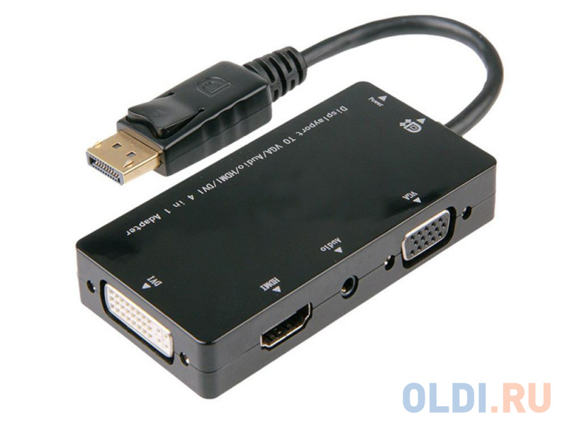 ORIENT C311, Кабель-адаптер DisplayPort M -> HDMI/ DVI-I/ VGA+Audio, длина 0.2 метра, черный (мама 90deg -папа)
ORIENT C311, Кабель-адаптер DisplayPort M -> HDMI/ DVI-I/ VGA+Audio, длина 0.2 метра, черный (мама 90deg -папа)