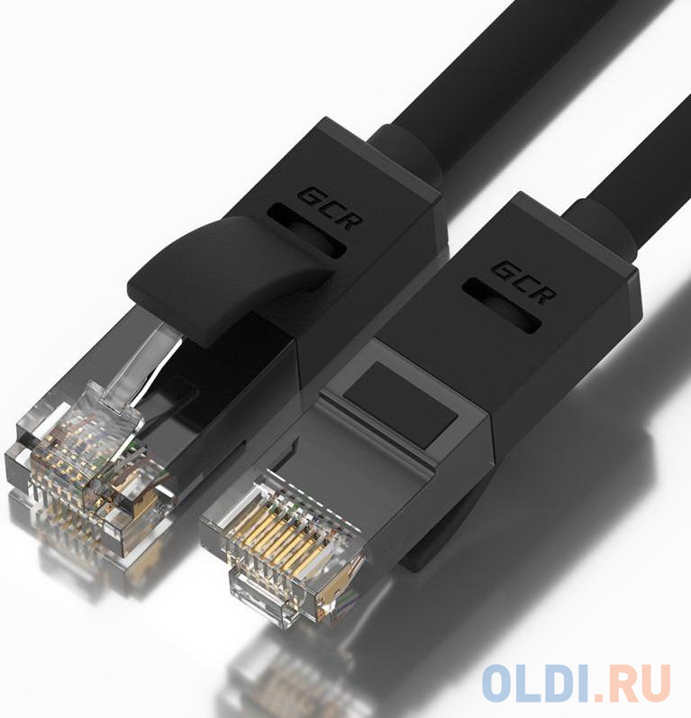 GCR Патч-корд прямой 6.0m UTP кат.5e, черный, позолоченные контакты, 24 AWG, литой, GCR-50997, ethernet high speed 1 Гбит/с, RJ45, T568B
GCR Патч-корд прямой 6.0m UTP кат.5e, черный, позолоченные контакты, 24 AWG, литой, GCR-50997, ethernet high speed 1 Гбит/с, RJ45, T568B