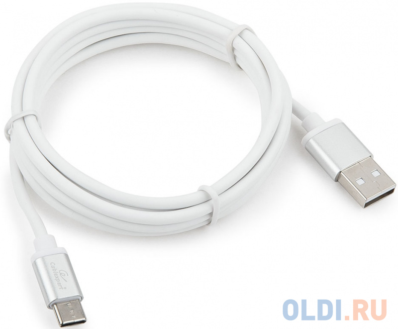 Кабель Type-C 1.8м Gembird CC-S-USBC01W-1.8M круглый белый 
Кабель Type-C 1.8м Gembird CC-S-USBC01W-1.8M круглый белый