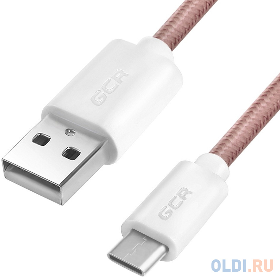 Greenconnect Кабель 3A 0.5m TypeC, для быстрой зарядки, розовый нейлон, 28/22 AWG, GCR-51700, Белый
Greenconnect Кабель 3A 0.5m TypeC, для быстрой зарядки, розовый нейлон, 28/22 AWG, GCR-51700, Белый