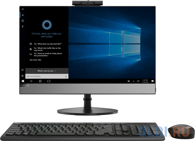 Моноблок Lenovo V530-24ICB 23.8" Full HD PG G5420T (3.2)/4Gb/SSD256Gb/UHDG 610/DVDRW/CR/Windows 10 Professional 64/GbitEth/WiFi/BT/90W/клавиатура/мышь/Cam/черный 1920x1080
Моноблок Lenovo V530-24ICB 23.8" Full HD PG G5420T (3.2)/4Gb/SSD256Gb/UHDG 610/DVDRW/CR/Windows 10 Professional 64/GbitEth/WiFi/BT/90W/клавиатура/мышь/Cam/черный 1920x1080