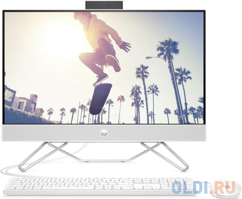 Моноблок HP Pavilion 24-cb0046ur 23.8" Full HD Ryzen 5 5500U (2.1) 8Gb SSD512Gb RGr CR Windows 11 Home GbitEth WiFi BT 90W клавиатура мышь Cam бе
Моноблок HP Pavilion 24-cb0046ur 23.8" Full HD Ryzen 5 5500U (2.1) 8Gb SSD512Gb RGr CR Windows 11 Home GbitEth WiFi BT 90W клавиатура мышь Cam бе