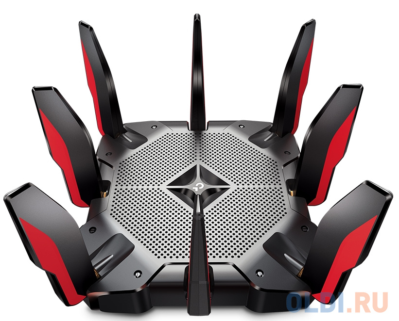 Беспроводной маршрутизатор TP-LINK Archer AX11000 802.11abgnacadax 4804Mbps 2.4 ГГц 5 ГГц 8xLAN черный красный
Беспроводной маршрутизатор TP-LINK Archer AX11000 802.11abgnacadax 4804Mbps 2.4 ГГц 5 ГГц 8xLAN черный красный