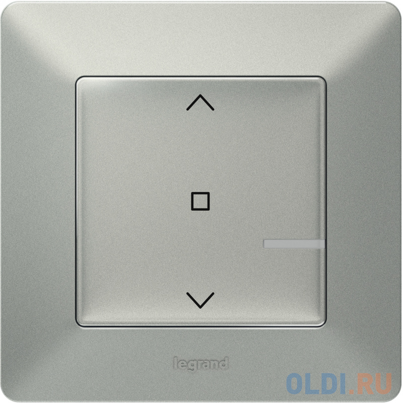 Коллекция умных устройств Valena Life with NETATMO. Умный беспроводной выключатель рольставней . Цвет Алюминий
Коллекция умных устройств Valena Life with NETATMO. Умный беспроводной выключатель рольставней . Цвет Алюминий