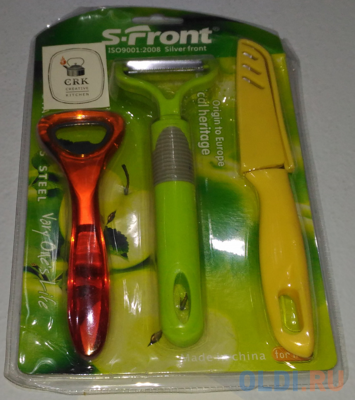Набор для кухни 3 пр. (овощечистка,нож,открывалка для банок) CRK16GKS037
Набор для кухни 3 пр. (овощечистка,нож,открывалка для банок) CRK16GKS037