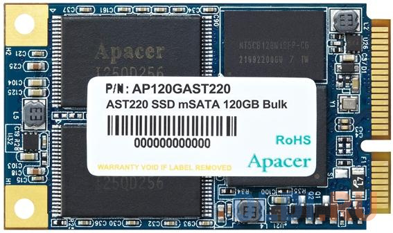 mSATA 120GB Apacer AST220 Client SSD AP120GAST220-1 SATA 6Gb/s, 500/470, IOPS 65/82K, MTBF 1.5M, 3D TLC, 32MB, 70TBW, 0.532DWPD, RTL (914460)
mSATA 120GB Apacer AST220 Client SSD AP120GAST220-1 SATA 6Gb/s, 500/470, IOPS 65/82K, MTBF 1.5M, 3D TLC, 32MB, 70TBW, 0.532DWPD, RTL (914460)